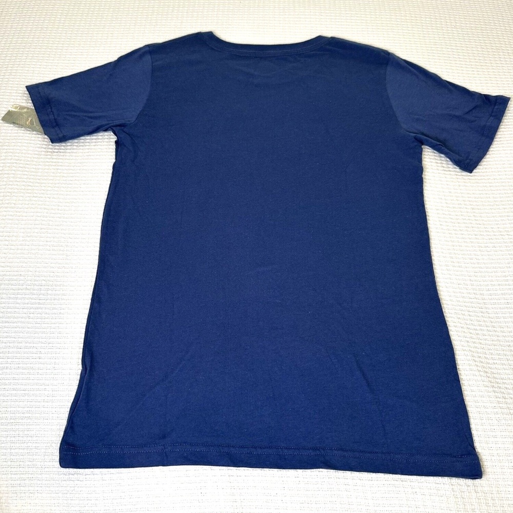 NHL Tampa Bay Lightning Hockey T-Shirt - Boys XL 16/18 - Blue - 100% Cotton NEW - Picture 4 of 7